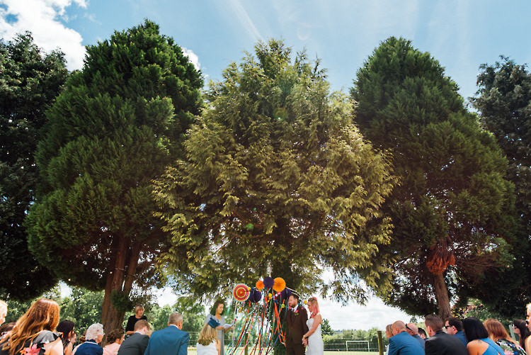 Alternative Colourful Outdoor Humanist Village Hall Wedding http://www.chebirchhayesphotography.com/