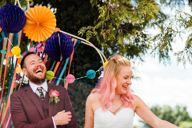 Alternative Colourful Outdoor Humanist Village Hall Wedding http://www.chebirchhayesphotography.com/