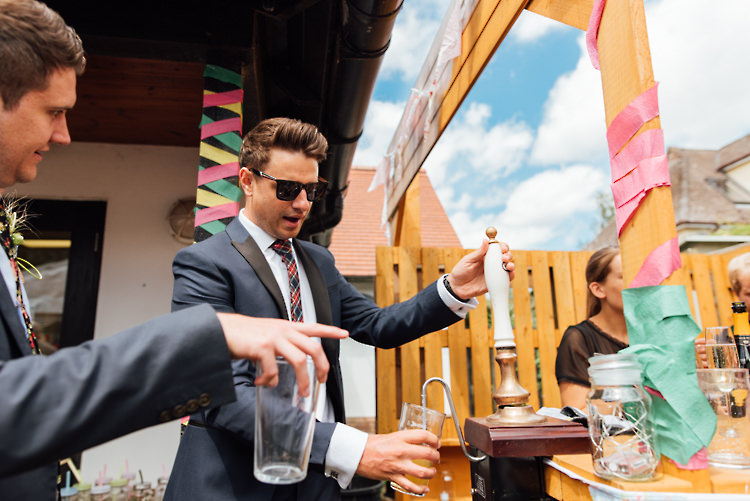 Alternative Colourful Outdoor Humanist Village Hall Wedding http://www.chebirchhayesphotography.com/