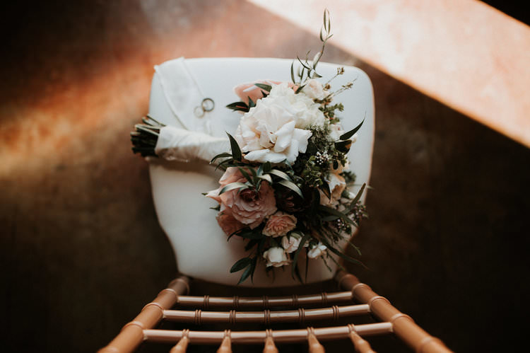 Outdoor Rustic Boho Blush Simple Romantic Bouquet Rings | Organic Earthy Fun Wedding Oklahoma http://zaynewilliams.com/