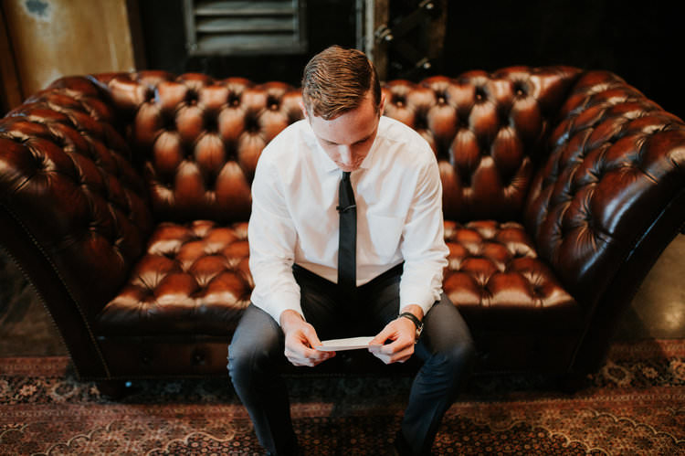 Outdoor Rustic Farm Boho Groom Bride Morning Letter | Organic Earthy Fun Wedding Oklahoma http://zaynewilliams.com/