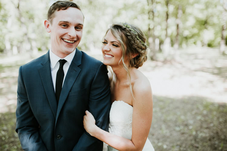 Outdoor Rustic Boho Forest First Look Bride Natural Updo Navy Groom Morning | Organic Earthy Fun Wedding Oklahoma http://zaynewilliams.com/
