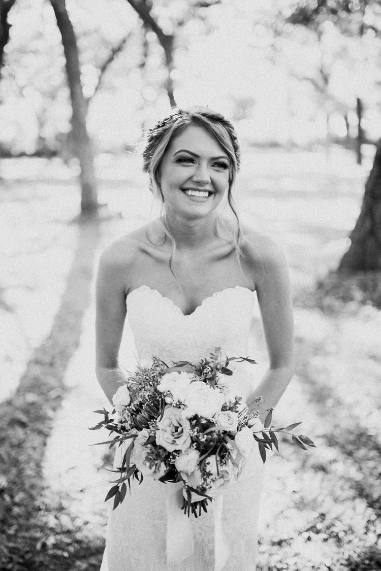 Outdoor Rustic Boho Forest Natural Sweetheart Bride Updo Romantic White Bouquet | Organic Earthy Fun Wedding Oklahoma http://zaynewilliams.com/