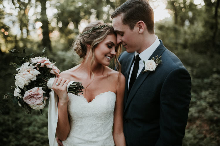 Outdoor Rustic Boho Forest Natural Sweetheart Updo Bride Groom Bouquet | Organic Earthy Fun Wedding Oklahoma http://zaynewilliams.com/