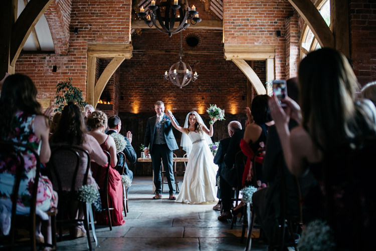 Red Rustic Spring Barn Wedding http://www.jennymacare.com/