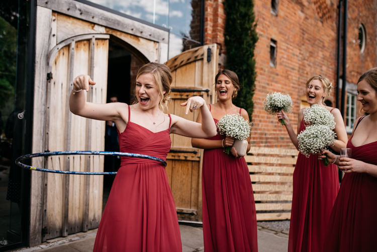 Red Rustic Spring Barn Wedding http://www.jennymacare.com/