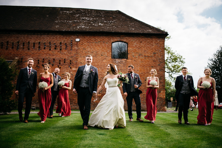 Red Rustic Spring Barn Wedding http://www.jennymacare.com/