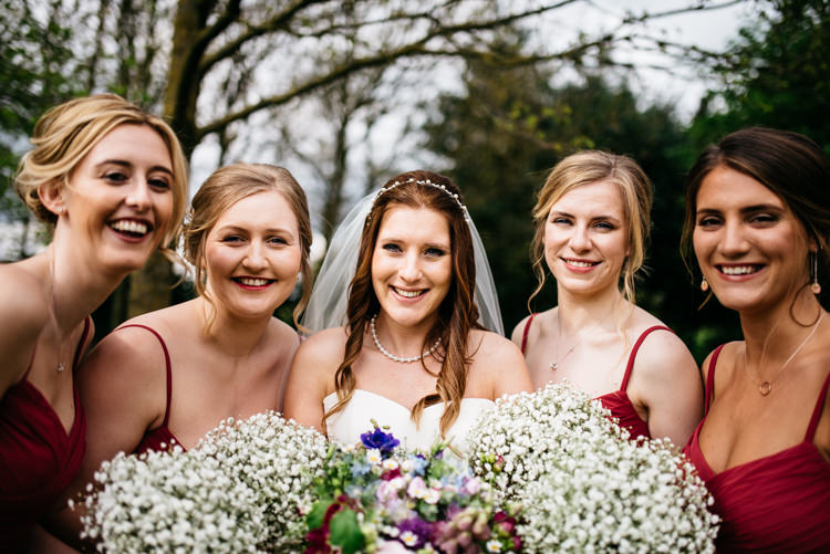 Red Rustic Spring Barn Wedding http://www.jennymacare.com/