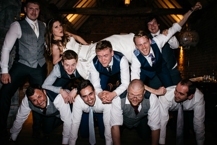 Red Rustic Spring Barn Wedding http://www.jennymacare.com/