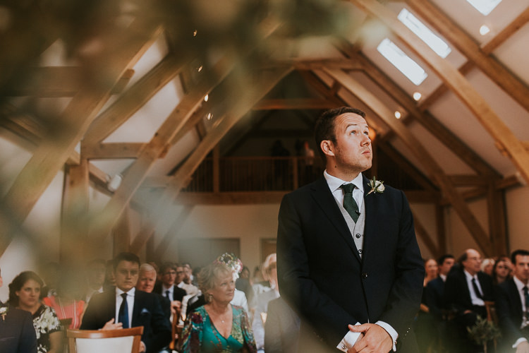 Rustic Greenery Dove Grey Country Barn Wedding http://jonnymp.com/
