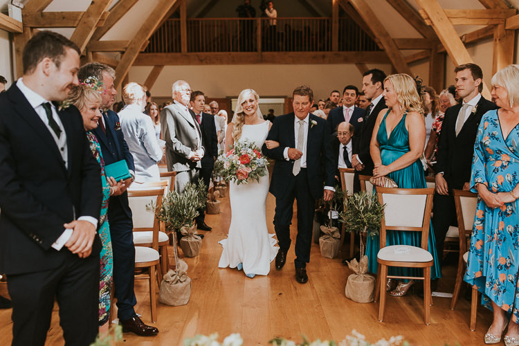 Rustic Greenery Dove Grey Country Barn Wedding http://jonnymp.com/