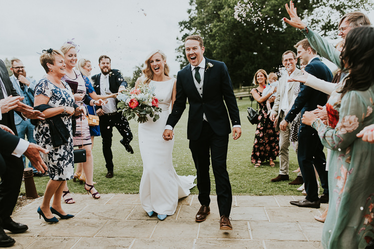 Confetti Throw Rustic Greenery Dove Grey Country Barn Wedding http://jonnymp.com/