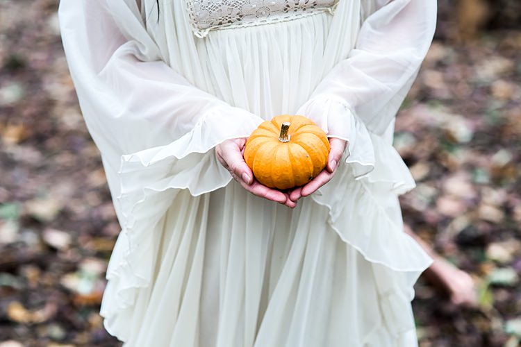 Pumpkins Decor 1970s Gypsy Bohemian Autumn Woodland Wedding Ideas http://carolineopacicphotography.com/