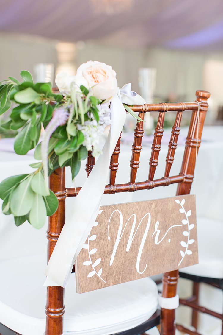 Chair Mr Flowers Decor Bright Coral Garden Wedding New Jersey http://somethingbluenj.com/