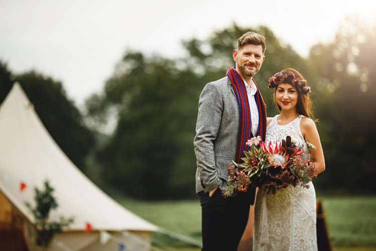 Cosy Autumn Woodland Tipi Wedding Ideas http://hbaphotography.com/