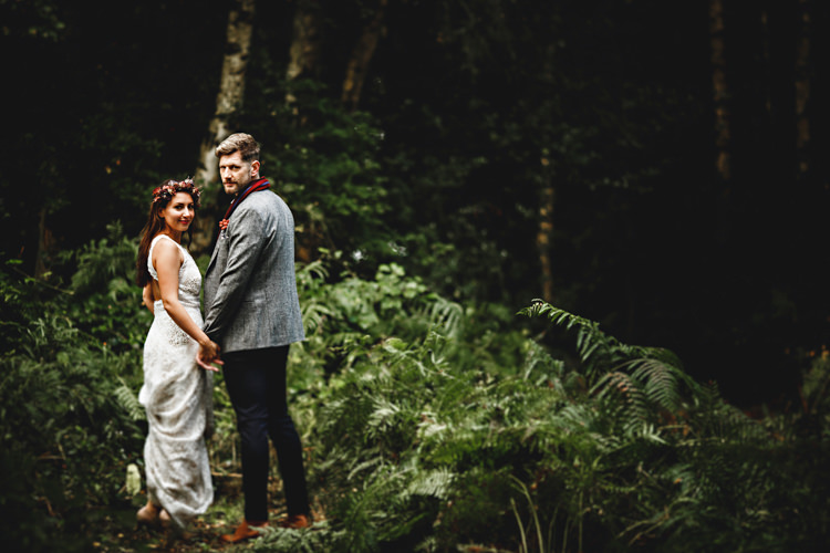 Cosy Autumn Woodland Tipi Wedding Ideas http://hbaphotography.com/