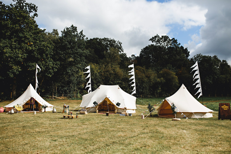 Bell Tents Glamping Cosy Autumn Woodland Tipi Wedding Ideas http://hbaphotography.com/
