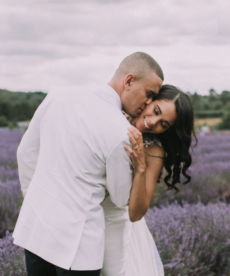 Elegant White Marquee Lavender Fields Wedding http://natalyjphotography.com/