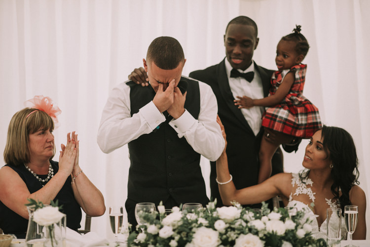 Elegant White Marquee Lavender Fields Wedding http://natalyjphotography.com/