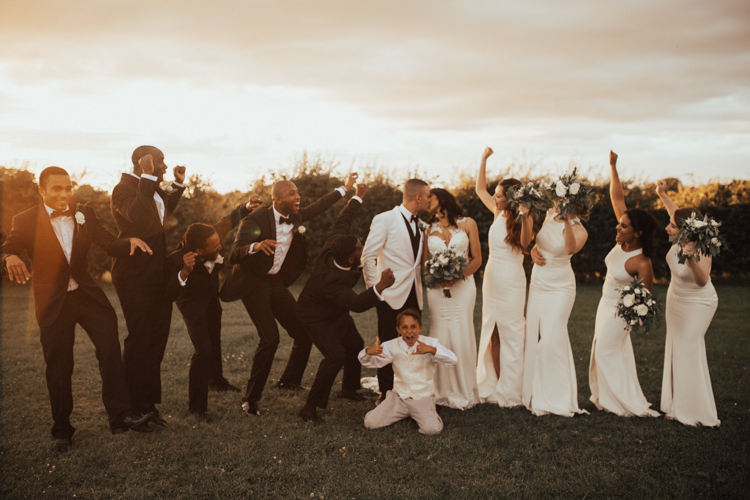 Elegant White Marquee Lavender Fields Wedding http://natalyjphotography.com/