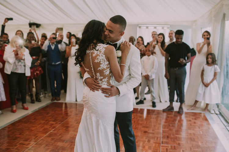 Elegant White Marquee Lavender Fields Wedding http://natalyjphotography.com/
