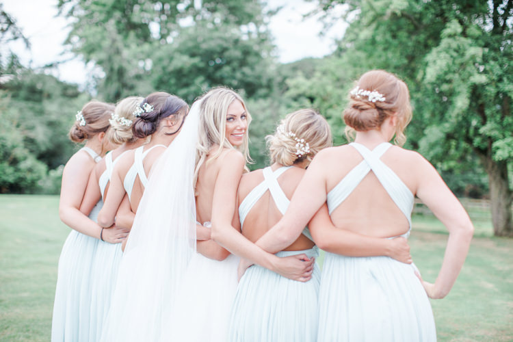 Open Back Mint Bridesmaid Dresses Long Short Fresh Modern Countryside Outdoor Wedding https://www.nikkismoments.com/