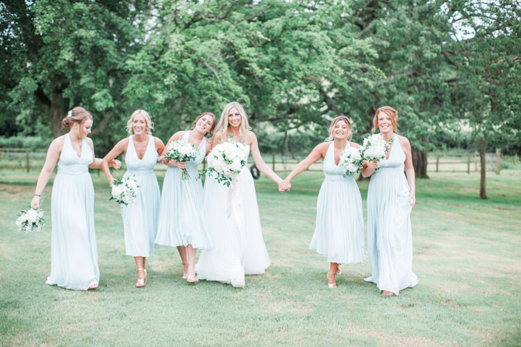 Open Back Mint Bridesmaid Dresses Long Short Fresh Modern Countryside Outdoor Wedding https://www.nikkismoments.com/