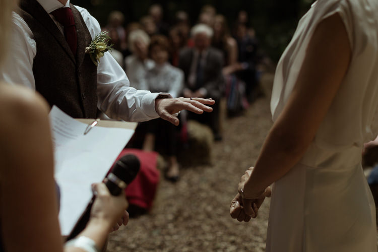 Magical Woodland Clearing Colourful Tipis Wedding https://www.lukebellphotography.co.uk/