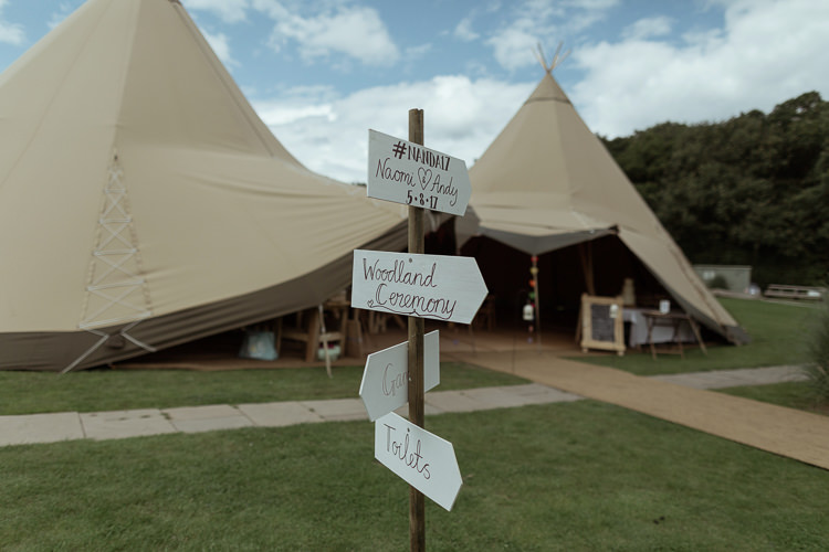 Magical Woodland Clearing Colourful Tipis Wedding https://www.lukebellphotography.co.uk/
