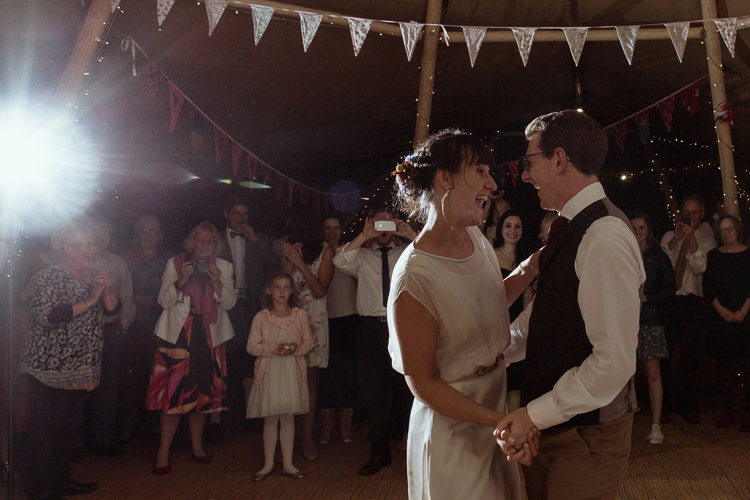 Magical Woodland Clearing Colourful Tipis Wedding https://www.lukebellphotography.co.uk/