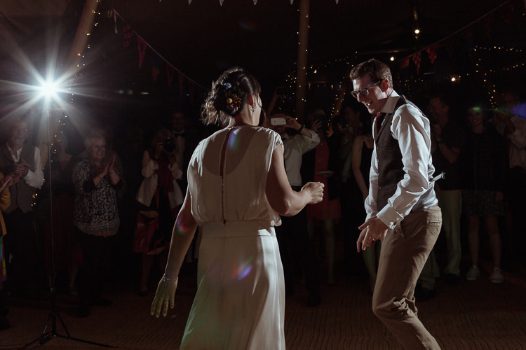 Bespoke Bride Waisted Belt Tweed Groom Waistcoat Chinos Magical Woodland Clearing Colourful Tipis Wedding https://www.lukebellphotography.co.uk/