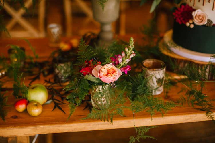 Tablescape Table Rustic Fruit Flowers Props Lighting Edgy Seasonal Autumnal Tipi Wedding Ideas http://www.sambennettphotography.co.uk/