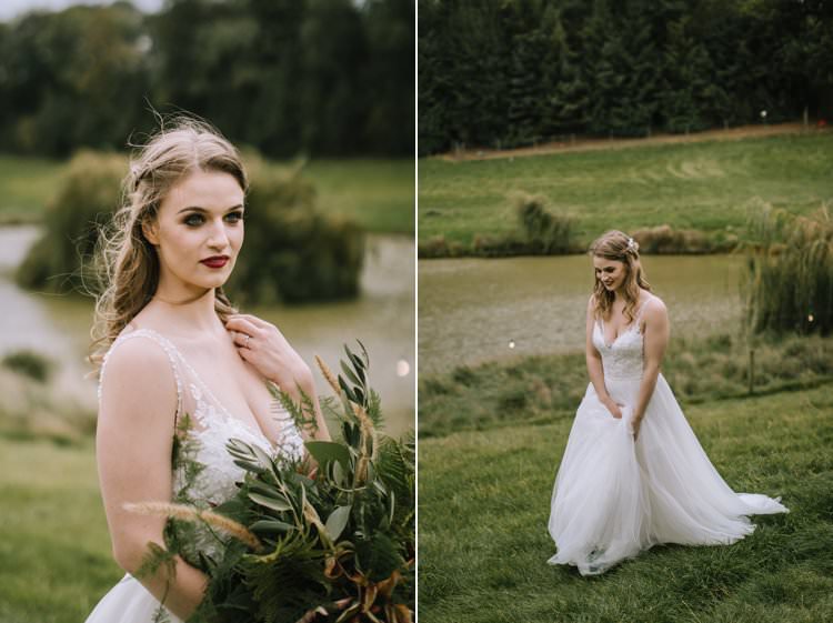 Edgy Seasonal Autumnal Tipi Wedding Ideas http://www.sambennettphotography.co.uk/
