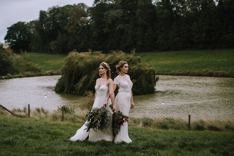 Edgy Seasonal Autumnal Tipi Wedding Ideas http://www.sambennettphotography.co.uk/