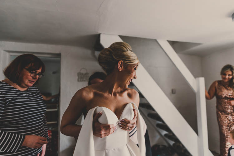 Rose Gold Sequins Greenery Musical Wedding https://www.jademaguirephotography.uk/