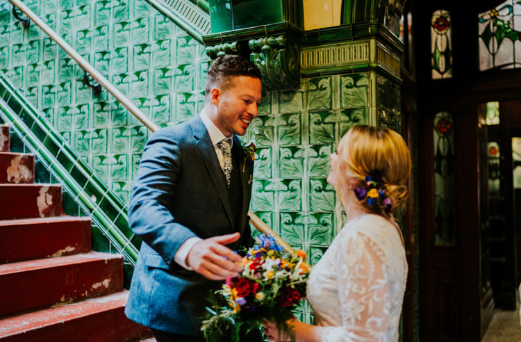 Colourful Cool Humanist Pool Wedding http://www.stevebridgwoodphotography.co.uk/