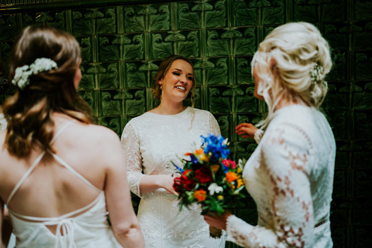 Colourful Cool Humanist Pool Wedding http://www.stevebridgwoodphotography.co.uk/