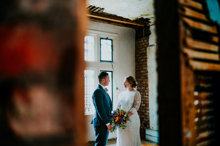 Colourful Cool Humanist Pool Wedding http://www.stevebridgwoodphotography.co.uk/