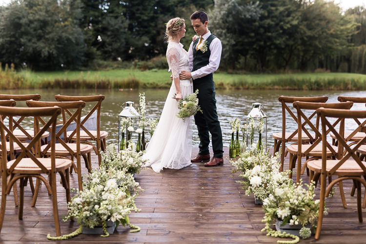 Aisle Flowers Crates Decor Ceremony Chairs Organic Rustic Greenery Wedding Ideas http://sarahbrookesphotography.com/
