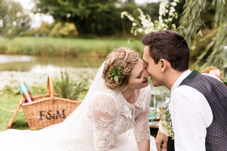 Hair Bride Bridal Messy Plaits Braids Up Do Style Organic Rustic Greenery Wedding Ideas http://sarahbrookesphotography.com/