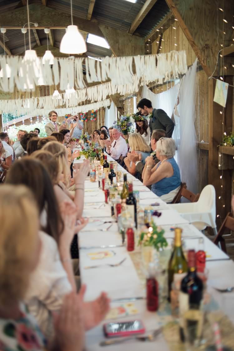 Streamers Tassels Pea Lights Adventurous Festival Bohemian Wedding https://libertypearlphotography.com/