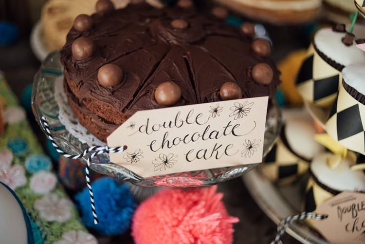Cake Stand Table Bake Off Pom Poms Adventurous Festival Bohemian Wedding https://libertypearlphotography.com/