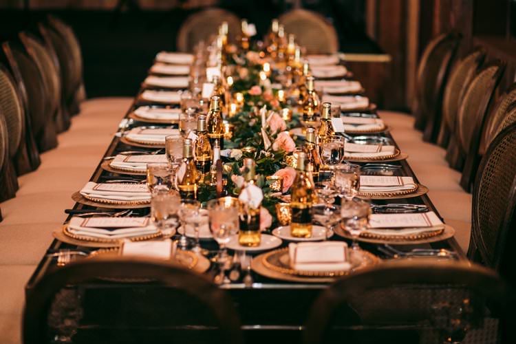 White Gold Glass Perspex Wood Charger Plates Glam Table Decor Antlers | Festive Glamour Christmas New Years Eve Wedding http://www.stevendrayimages.com/