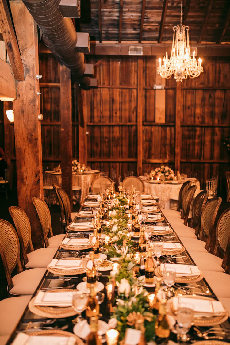 Gold Perspex Wood Decor Chandelier Barn Wood Garland | Festive Glamour Christmas New Years Eve Wedding http://www.stevendrayimages.com/