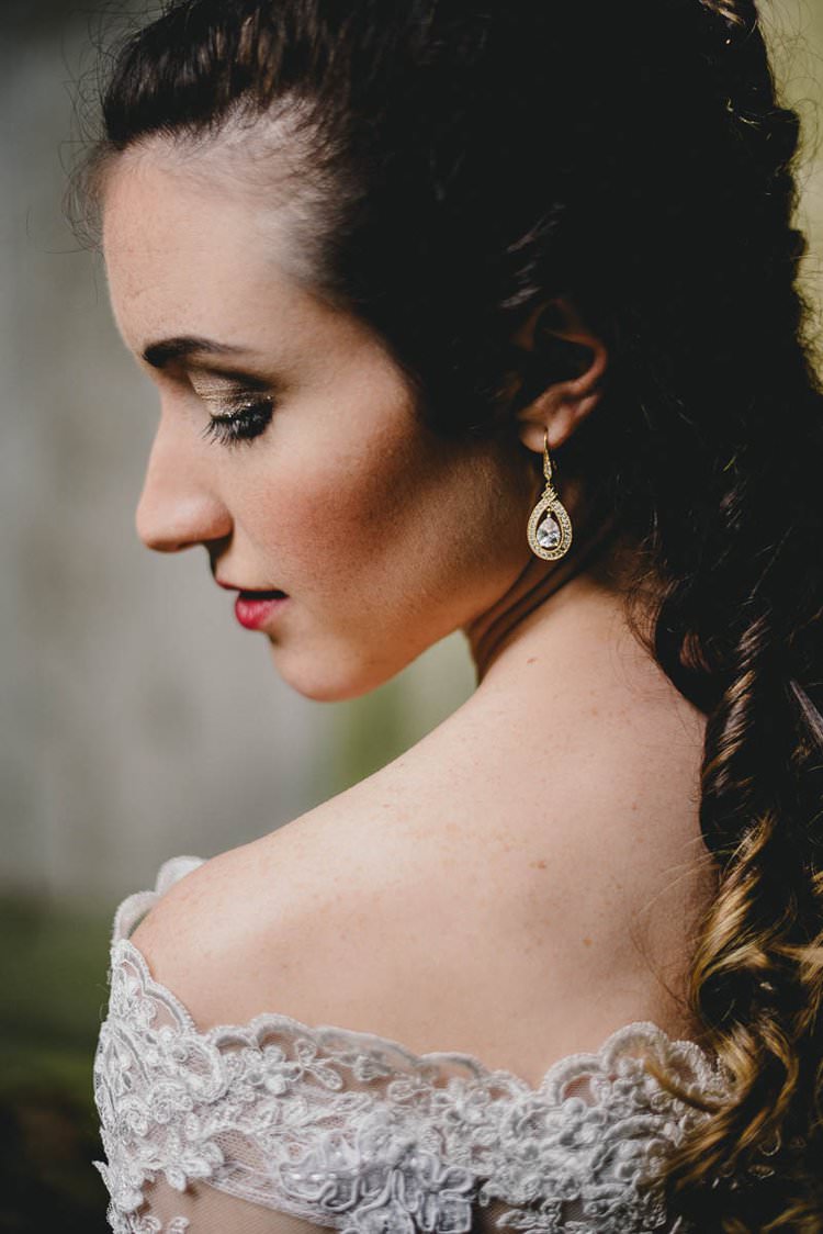 Make Up Bride Bridal Style Beauty Romantic Luxe Wedding Ideas in the Country http://benjaminmathers.co.uk/