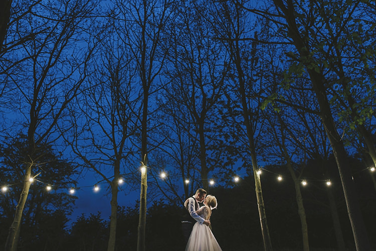 Festoon Lights Untraditional Pretty Travel Barn Wedding https://www.georgimabee.com/