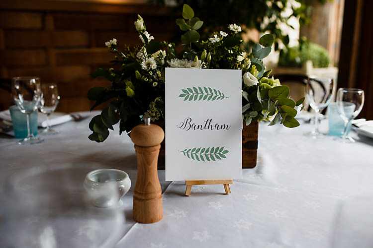 Table Name Stationery Chic Country Cotswolds Barn Wedding http://annabphotography.co.uk/