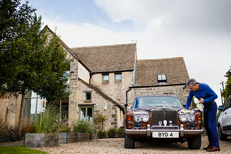 Transport Car Chic Country Cotswolds Barn Wedding http://annabphotography.co.uk/