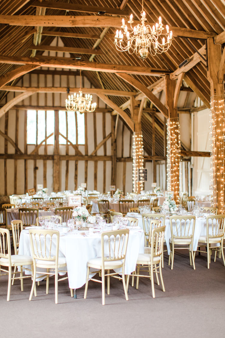 Fairy Lights Decoration Lighting Pastels Gold Pretty Summer Barn Wedding http://summerlilystudio.com/