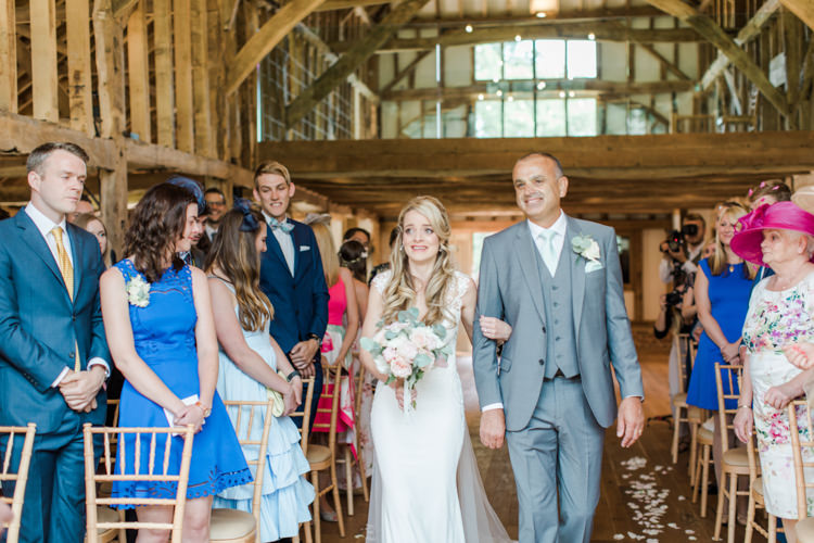 Pastels Gold Pretty Summer Barn Wedding http://summerlilystudio.com/